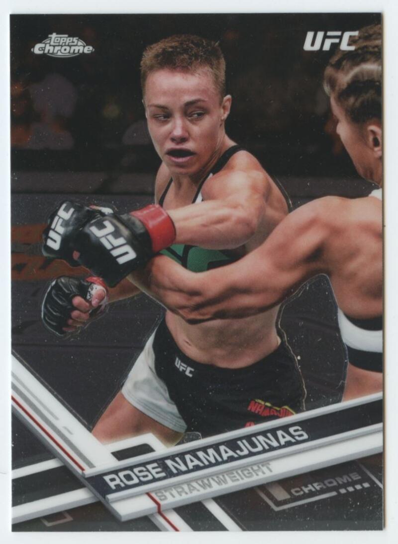 2017 Topps UFC Chrome MMA Pick Your Card +Rookies RC (Free Combined Shipping) - Picture 1 of 193